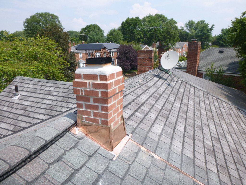 Chimney Crown Installation in Baltimore, Maryland