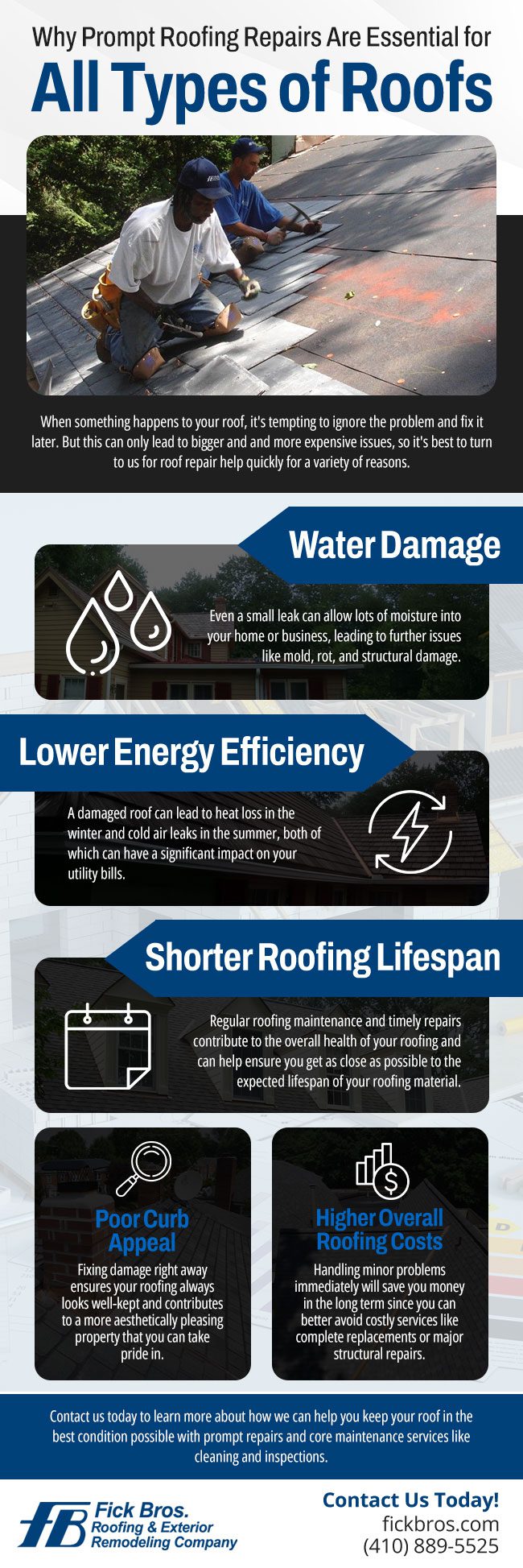 Trust Us for Quality Roof Repairs